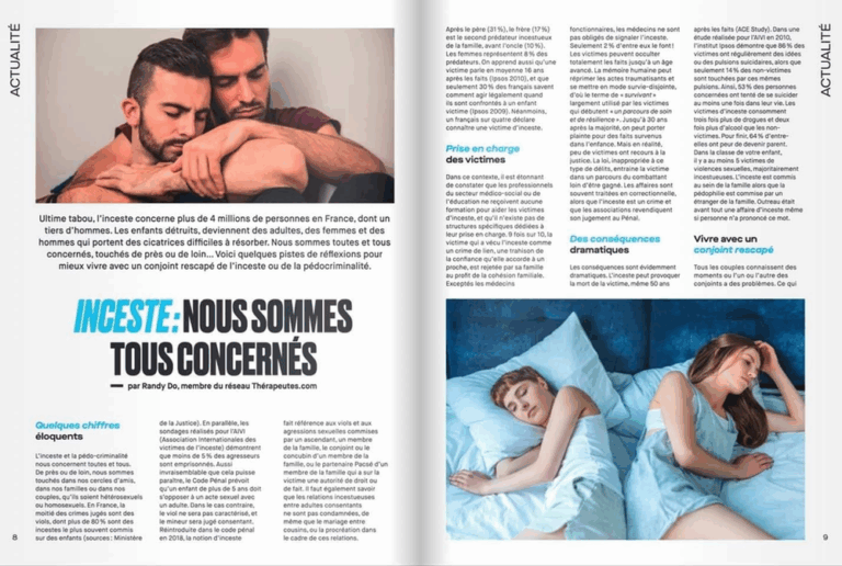 Vivre en couple avec une-un survivant de l’inceste.  partie1